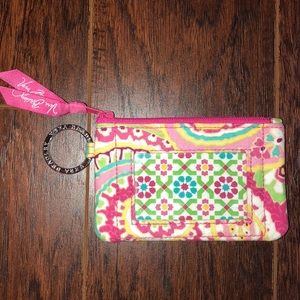 NEW Vera Bradley Capri Melon Wallet/Coin Purse
